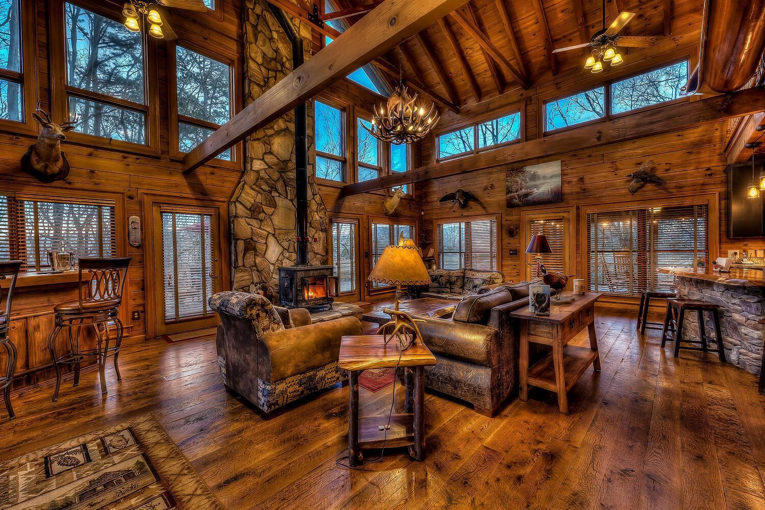 Blue Ridge Bliss- Spacious Cabin, Pets, Hot Tub! Extérieur photo